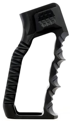 F-1 Firearms Style 3 Skeletonized Forward Pistol Grip, Mil-Spec, Black Type III Hardcoat Anodized, GRP-ST3