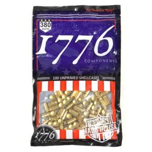 1776 USA Brass 380 ACP Bag of 100 SKU - 965860 177638001