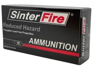 SinterFire Reduced Hazard .223 Rem 55 Grain Frangible Brass Cased Pistol Ammo, 50 Rounds, 855040006600