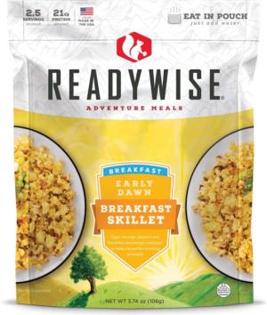 ReadyWise Early Dawn Breakfast Skillet, Single Pouch, RW03-912 RW03912