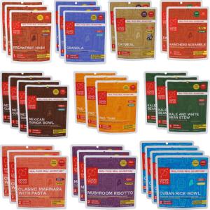 Good To-Go The Thru Hiker Kit, 10 Breakfasts & 10 Single, 10 Double Meals, 5505THR