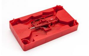 Apex Tactical Specialties Armorer's Tray &amp; Pin Punch, Polymer Red 104-110