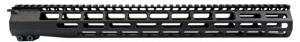 Grey Ghost Precision AR-15 M-LOK Handguard, 17 in, Aluminum, 0.868 lb, Black, GGP-556-17-HG 856054008758