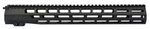 Grey Ghost Precision AR-10 M-LOK Handguard, 15 in, Aluminum, 1.025 lb, Black, GGP-308-15-HG GGP30815HG