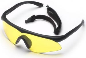 Revision Sawfly Ballistic Eyeshield Basic Kit - HC Yellow Lens, Regular Black Frame 400760622 400760622