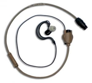 Silynx Clarus Single-Sided In-Ear Headset , for left ear, Tan HS0001-58