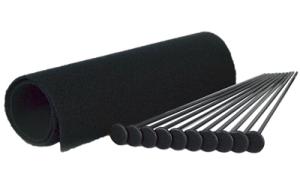 Gun Storage Solutions GSS RIFLE ROD 15"X19" 10PK BLACK 