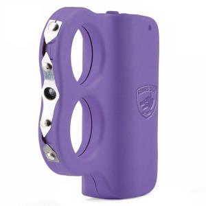 Guard Dog Dual LED Grip To Stun Gun - Rechargeable - Purple UPC: 857107006745