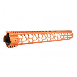 Odin Works 17.5 in.  MLOK Orange Ragna Free Float Forend F-17-ML-RA-OR