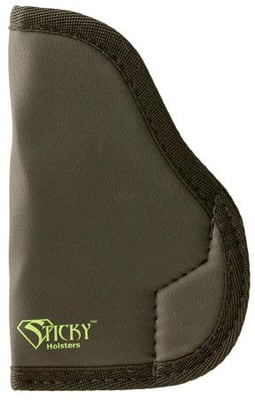 Sticky Holsters MD-4 Sub-Compact Models with Laser Medium Latex Free Synthetic Rubber Black w/Green 858426004429