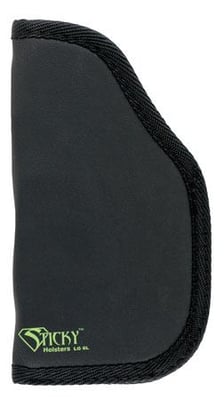 Sticky Holsters LG-6L Large Autos with Laser Latex Free Synthetic Rubber Black w/Green Logo 858426004443