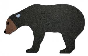 Oncore Targets Bear Self-Healing Archery Target, Walking, Medium, Black, Brown, B7 