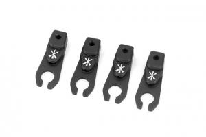 Unity Tactical Sordin Arc Rail Adapter Kit - BTH, Black, HLM-SABB
