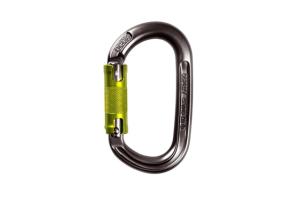 Ocun Osprey Twist Carabiner, Anthracite/Green, 2632-Antr/Green