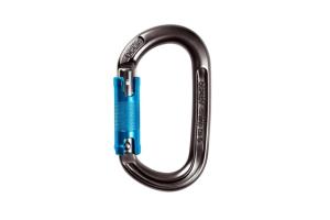 Ocun Osprey Triple Carabiner, Anthracite/Blue, 2633-Antr/Blue