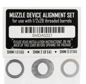 Rugged Suppressor SHIM KIT - 1/2X28 SA001