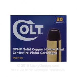 40 S&W - 155 Grain SCHP - Colt - 20 Rounds 859492005266