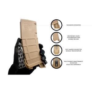 Magpod 3pk For Gen3 Pmags Tan