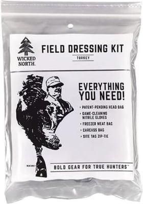 Wicked North Gear Turkey Field Dressing Kit, White, KTF0-0002 KTF00002