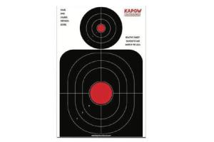 KAPOW REACTIVE 12"X18" OVAL SILHOUETTE TARGET 10 PACK 51486