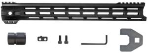 STNGR VLCN M-Lok Free Float Handguard for AR15/M4, Anodized Black, 15 in, 15VLCN