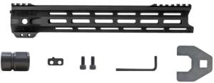 STNGR VLCN M-Lok Free Float Handguard for AR15/M4, Anodized Black, 12 in, 12VLCN