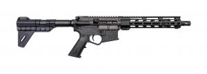 2nd Amendment 2A-15 AR-15 Pistol 5.56/.223, 10.5" Barrel, Blade Brace, M-LOK, Black, 30rd Mag 2A15001P