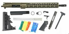 Ghost Firearms Rifle Build Kit - 16" 5.56 Barrel w/ 14" M-LOK Rail - Flat Dark Earth 860006521703