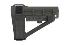 SB Tactical SBA4 Adjustable GREY Pistol Brace (no buffer tube)
