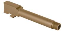 Drop In 9mm Barrel (Threaded) - FDE PVD Coated - Fits Glock 19 860006522349