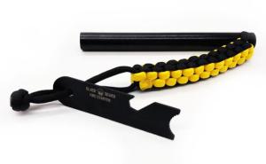 Black Beard Fire Ferro Rod, Black/Yellow, BB-FerroRod BBFerroRod