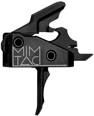 MIMTAC Drastic Gen 2 AR-15 Drop-In Single Stage Flat Trigger 3.5lb BLACK 860012436934