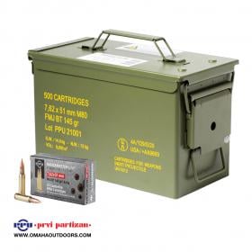 PPU Rangemaster 7.62x51 500 Rounds PPRM762M