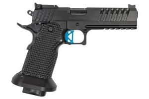 MASTERPIECE ARMS DS9 Hybrid 9mm Competition Ready Pistol with Blue Trigger DS9HYB-BLK-B