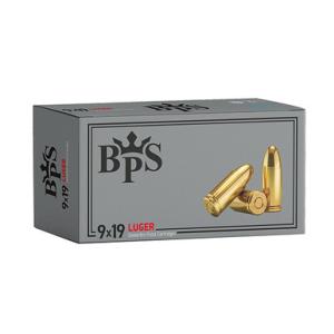 Limited Time Sale BPS Ammo 9mm 115gr FMJ 1250 FPS Brass Cased 50/box [30 Boxes] 1500 Rounds Free Shipping 
