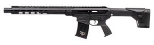Panzer Arms AR12 G5 Tactical, Semi-Automatic 12 Gauge Shotgun, 18.5" Barrel, 5rd Magazine, Flip Up Sights, Long Handguard, Black - PAAR12BLF
