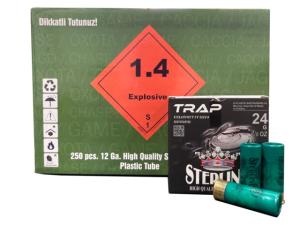 Sterling Competition 12 Gauge 24 Grain 2 3/4in #8 Trap Shotgun Slugs Ammo, 250 Rounds, 8698779966911 8698779966911