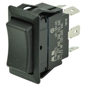 BEP Marine DPDT Rocker Switch - 12V/24V - ON//OFF//ON, 1001713 870216046341