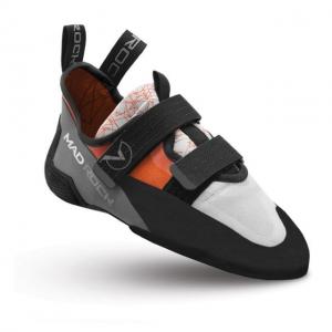 Mad Rock Flash 2018 Climbing Shoe - Mens, Black/White/Orange, 8, 870559006002