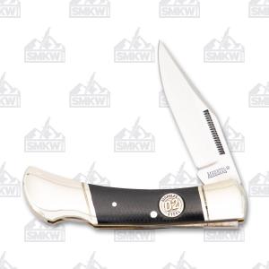 Marbles D2 Black Canvas Micarta Lockback MR432