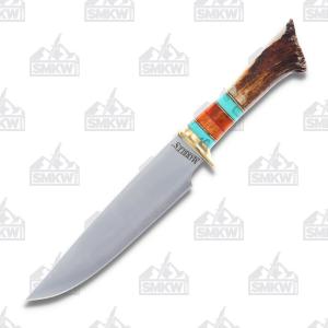 Marble's Crown Stag Fixed Blade Bowie 871373004892