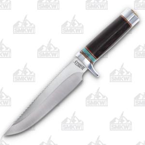 Marble's Sawback Wood Handle Bowie Knife MR624