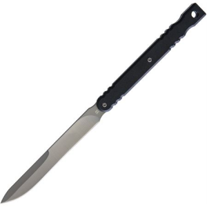 Rough Rider 1962 Spike Fixed Gray Titanium Coated Stainless Blade with Black G10 Handle 871373119626