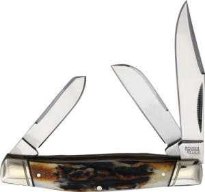 Rough Ryder Stockman Cinnamon Bone Stag KB307H