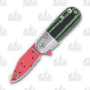 Rough Ryder Angry Watermelon Spring-Assisted Mini Folding Knife 871373125474