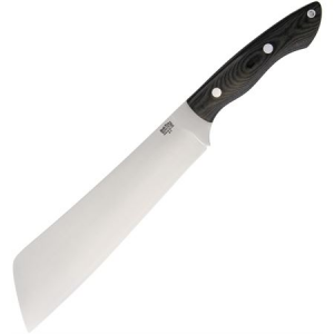 Bark River Knife & Tool 06211MBC Dakkar Black Canvas Fixed Blade Knife