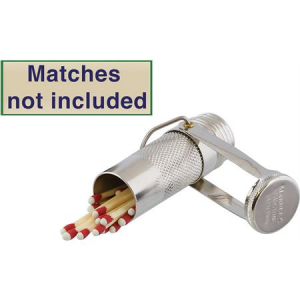 Marbles 150C Match Safe Clam Packed with Waterproof Stainless Steel Construction MR150 CLAM PACKED