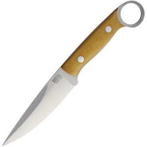 Bark River 07055MNC Donnybrook Knife with Natural Canvas Micarta Handle