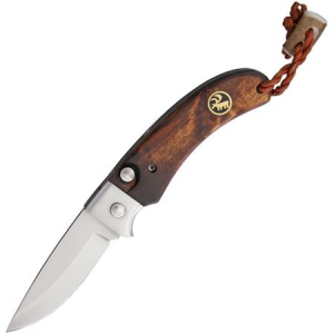 Karesuando 3615 Nallo Fallkniv Brown Lockback Folding Pocket Knife
