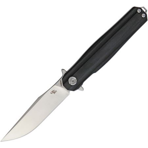 CH Knives 3505BK Linerlock Black G10 CH3505-BLACK
